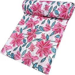 Fashionmart Pure Cotton Unstitched Jaipuri Handmade Digital Printed Fabric Material for Women Kurta/Blouse/Palazzos/Piece Material for Women’s (6 Meter)-picture-16