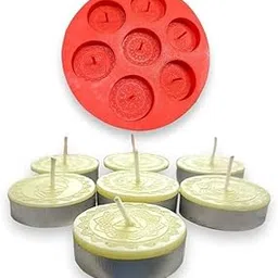 Radiance Store 7 Seven Chakra Candle Making Silicone Tealight Mould 7 Cavity 10gm DIY Resin Art and Craft Healing Chakra Candle Moulds-picture-11