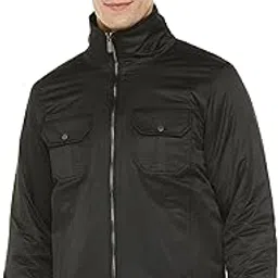qube by fort collins Men's Regular Fit Casual Winter Jacket in Super Twill Bonded Fabric - Warm, Durable, and Stylish-picture-27