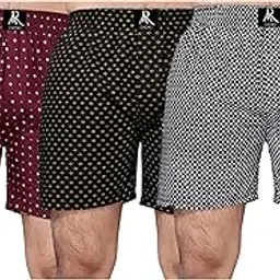 arbb Cotton Blend Soft Comfortable & Breathable Printed Regular Shorts/Boxer for Men-picture-12