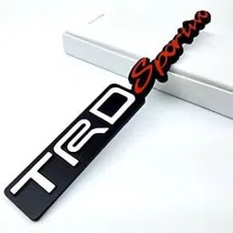 TRD Sports 3D Graveling Car Trunk Side Fender Rear Badge Logo Sticker-picture-28
