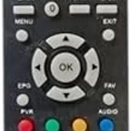 Remote Control Compatible for Melbon DTH Set Top Box TV (Supported Model No- melbon 119)-Please Match The Image with Your Old Remote Button to Button-image-0