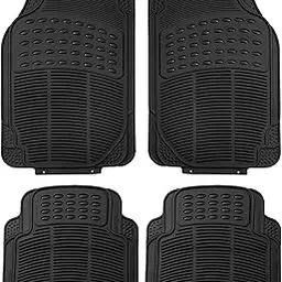 Kozdiko Car Simple Rubber Black Floor Mat Set of 4 Pcs for Maruti Suzuki Ritz-picture-10