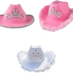 Cowboy Hat with Crown Western Sun Hats Outdoor Costume Fedoras|Clothing, Shoes & Accessories | Womens Accessories | Hats-image-88