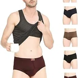 vip Men's Cotton Solid (Pack of 6) (Brief_Assorted-picture-29