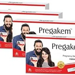 PREGAKEM PREGNANCY DETECTION KIT WITH URINE COLLECTION TRAY (4 Tests)-picture-63