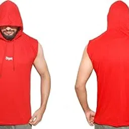stywe apparel Tank Tops Sleeveless T-Shirt for Men Cotton Gym Wear Vest | Solid Stylish Hoodie Round Neck-picture-34
