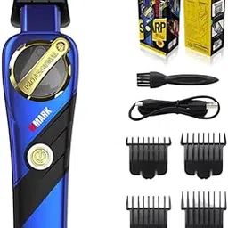 WMARK NG-9213 Ultra-Premium 9000 RPM High Speed Microchipped magnetic motor Detail Trimmer Pro Li Outliner Cordless T Blade Hair Clipper 0.1 Gap Outlining for Barbers 0.1mm balding Shape up, Model 19 image 1