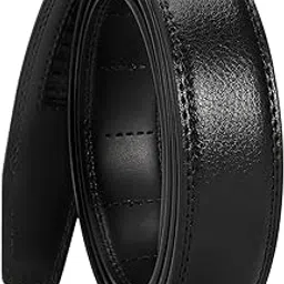 contacts Belt Ratchet Buckle Strap Only – Waist Size Adjustable from 28" to 40" – Replacement Strap for Automatic Click Belts – No Buckle Included-picture-24