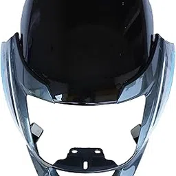 NIKAVI N550D Head Light Mask Compatible Compatible for Hero Super Splendor 2017 Grey-picture-25