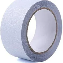 Breewell New Anti Skid non-slip waterproof adhesive matte surface safety tape for stairs shower steps | 2� Inch X 5 Meter | White Transparent-picture-42