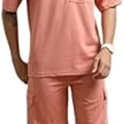 bushirt Oversized Round Neck T-Shirt & Shorts-picture-40