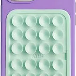 DELLZO® Silicone Suction Phone Case Adhesive Mount - Hands-Free, Strong Grip Holder for Selfies and Videos - Durable, Easy to Use - iPhone and Android Compatible - 2.6″ x 3.9″, (Light Green)-image-36