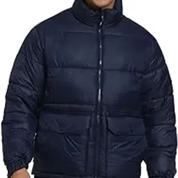 american eagle Men's A-Line Coat (WEE0101645400_Navy-picture-29