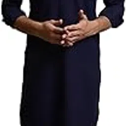 royal kurta Mens Teri Cotton Embroidered Pathani Suit-picture-40