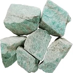 Natural Amazonite Raw Rough Stones. Weight : 100 to 150 Grams Approx. | Pack of 1 to 4 Beautiful Natural Raw Stones | Hand Picked and Cleaned-picture-33