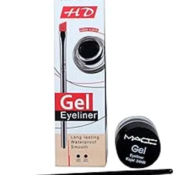 Colour Excess Gel Pencil Eyeliner – Stay The Night Black – Waterproof, Smudge-Proof, Long-Lasting Cream Gel Eyeliner – High-Intensity Pigment – Includes 2 Precision Brushes-picture-30