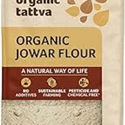Organic Tattva 'Jowar Flour,' All Natural and Fresh (500 g, Pouch)-image-39