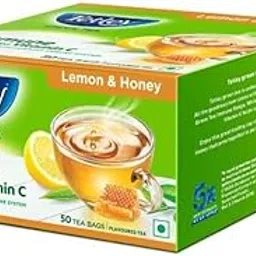 Tetley Lemon & Honey Flavored Green Tea, Immune with Added Vitamin C, 50 Tea Bags (1.4g Each)-picture-26