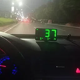 LOSA Universal Car GPS Speedometer Head up Display Odometer for All Cars C80-picture-38