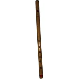 Handmade Bamboo Indian Bansuri FLUTE A SCALE for kids flute for beginner scale flute bansuri Indian & Multi Colour Thread Flute 18 Inches-picture-24