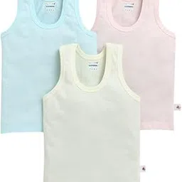 bumzee Boys Cotton Sleeveless Vest Pack of 3 (Peb10400404)-picture-19