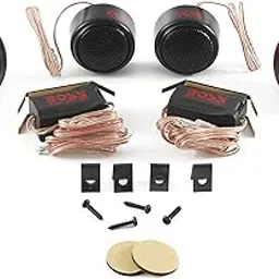 BOSS TW15B 250W 1 Inch Micro Dome Car Audio Tweeters Black + External Crossovers-picture-16