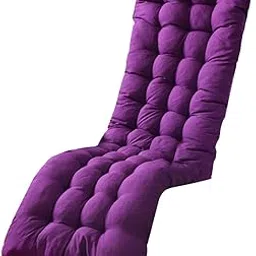 Fashion My Day Lounge Chair Cushion Reclining Sun Lounger Mattress for Outdoor Patio Violet-picture-47