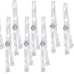 hippon Women's Adjustable Transparent Silicone Bra Straps (Free Size, 12)-picture-34