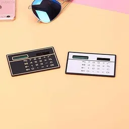 BIG BOOM® 78F4 Mini Calculator Solar Power Panel 8 Digits Creative Lightweight Random-image-54