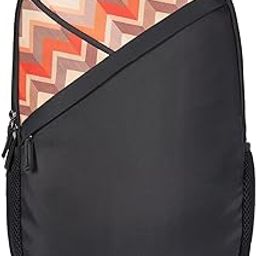 zouk Taaran Backpack | Vegan Leather | Fits Up to 15.6-Inch Laptop | Water-Resistant | Multi-Compartment | Ideal for Office, College & School | Proudly Indian-picture-7