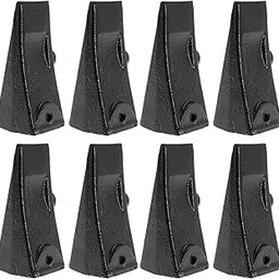 5.27" Length Long Bucket Teeth for Hensley X156 156PN P156 X156P for Takeuchi TB135 and Kubota 161-3 Excavator for Skid Steer Loader and Backhoe Loader (Pack of 8)-picture-30