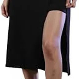 neudis Women Wine Polyester Lycra Rauched Pencil Skirt-picture-39