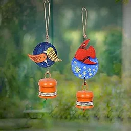 Celestial Harmony Bird & Fish Wind Chime Set-picture-61