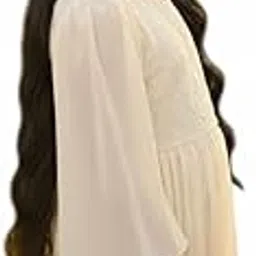 Alizz Long Hair Extension Half Wig, Black, 100 cm Length, for Kids, Girls, Teens, Special Occasion Wear-picture-46