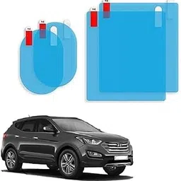 Universal Car Rear View Side Mirror and Door Glass Anti-Fog Rainproof Protective Film Exterior Accessories Compatible with Santafe-picture-15