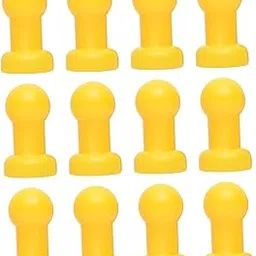 MERISHOPP 12 Pieces Trampoline Steel Pole Caps Lightweight Replace Parts 25mm Diameter|Sporting Goods | Fitness Running & Yoga | Fitness Equipment & Gear | Trampolines-image-47