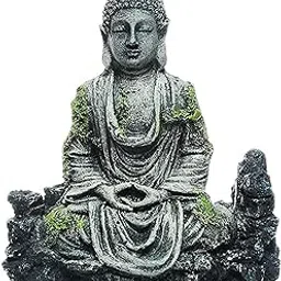 Resin Antique Positive Buddha Statue Aquarium Pond Fountains And Water Or Fish Tank, 5 Cm, 10 Cm-picture-13