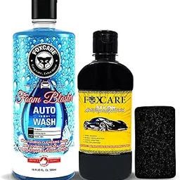 FOXCARE All in ONE Polish (200ML) + Foam Blaster - AUTO WASH Shampoo (500ML) - Combo Pack-picture-52
