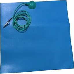 ESD Safe Anti Static Grounding Discharge Touch Pad 2 MM Thick with Grounding Cord (12x12 inch, Blue)-picture-15