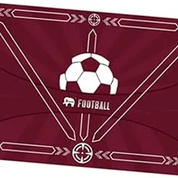 Football Footstep Training Mat Anti Skid Carpet Soccer Training Mat for Home Style B| Training Aids | Sports Training Equipment | Fitness Training Aids-image-1