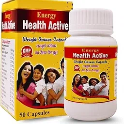 Ayurvedic Health Active Capsule for Improve Health & Weight | 50 Capsule | Pack of 1-picture-59