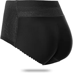 Lady Middle Waist Padding Buttocks Panties Butt Lifter Enhancer Hip Push Up Pants Women Bum Padded Seamless Underwear,Women Butt Lifter Lingerie Fakes,Women Butt Pads Enhancer Panties,-image-3