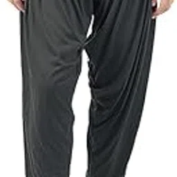 Women's Relaxed Fit Cotton Viscose Lycra Dhoti Patiyala Salwar Harem Bottoms Pants for Women's-image-20