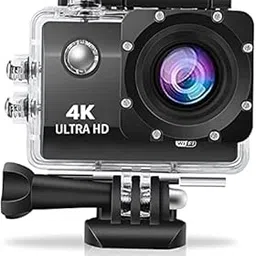 Drumstone 4K Ultra HD Water Resistant Sports Action Camera with 2 Inch Display (16MP, Black) (16 MP)-picture-23