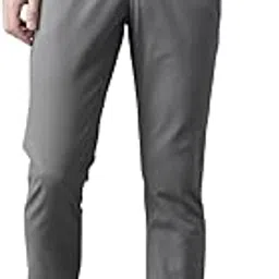 hubberholme Men Slim Fit Casual Comfortable Stretchable Trousers-picture-49