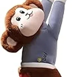 Tickles Long Sleeve Monkey Hanging Soft Stuffed Plush Animal Toy for Kids Boys & Girls Birthday Gift (Size: 60 cm Color: Blue)-picture-31