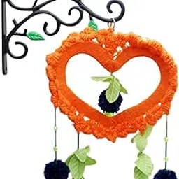 GHAR DWAR Ghardwar Metal Wall Hook (Pack of 1) Hanging Plant Bracket Decorative Straight Plant Hanger for Pots, Bird Feeder, Planters, Lanterns, Macramé, Wind Chimes Indoor Outdoor-picture-12