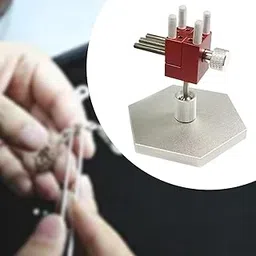 THE STYLE SUTRA Mini Table Vise Practical Aluminum Alloy Small Bench Clamp for Model Figures Red-picture-32