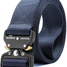 veteran Men's Nylon Belt Military Style Webbing Tactical Belt with Plastic Buckle-picture-34